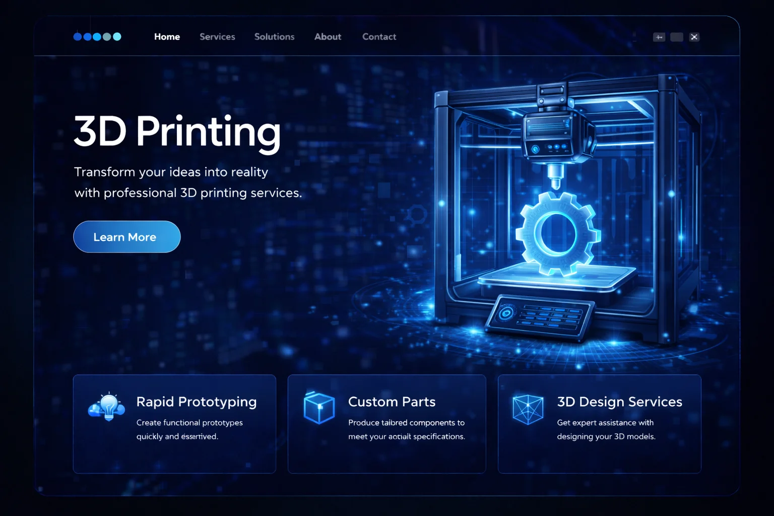 Impression 3D Prototypage Rapide Maroc - Fekra Systems
